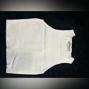 White Zara tank top